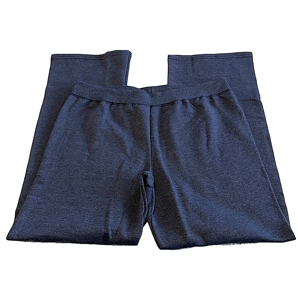 HANES Casual Drawstring Sweatpants Drawstring, Mens M, Heathered Blue